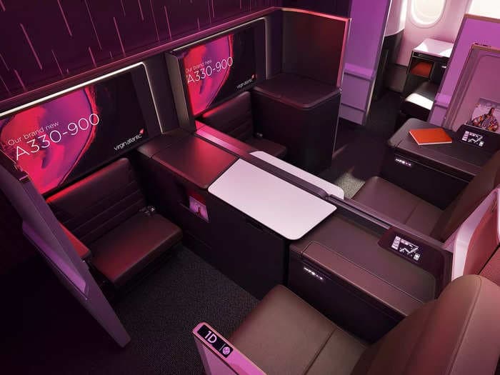 Virgin Atlantic just unveiled its first-ever Airbus A330-900neo &mdash; see inside the jet featuring the airline's new premium 'Retreat Suite'