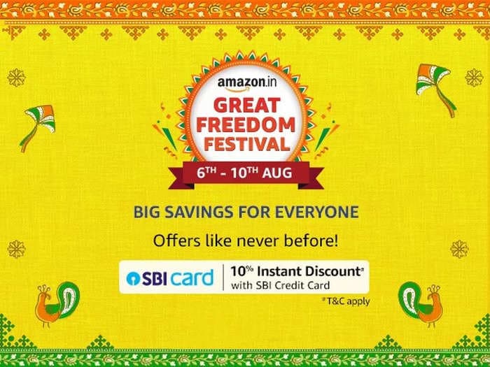 Amazon Great Freedom Festival sale deals and offers