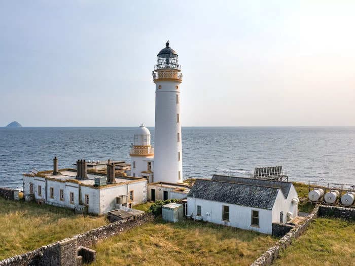 A private Scottish island with a lighthouse and 5-bedroom home is on sale for less than the average house in America. Take a look.