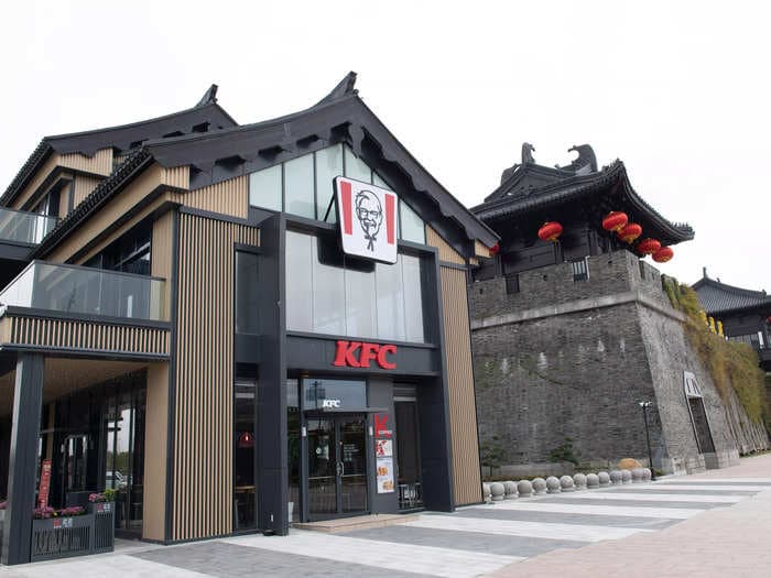 KFC starts selling chicken feet and necks in China to battle soaring costs