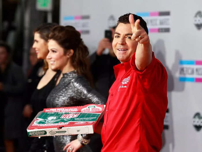 The disgraced founder of Papa Johns says the company is making worse pizzas without his 'conservative values' of 'truth and God' 