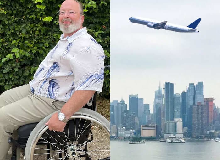 An airline gave a passenger $2,740 after it forgot his wheelchair on his transatlantic flights to and from New York