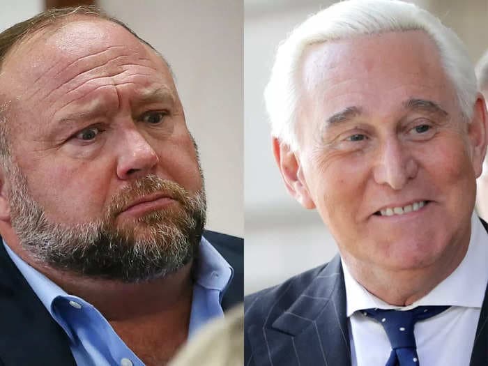 Sandy Hook lawyer says Alex Jones sent 'intimate photo' of his wife to Trump ally Roger Stone