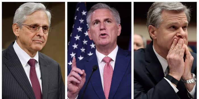 House Republicans add Attorney General Garland, FBI's Wray to payback probes agenda for next session following raid on Trump's Mar-a-Lago home