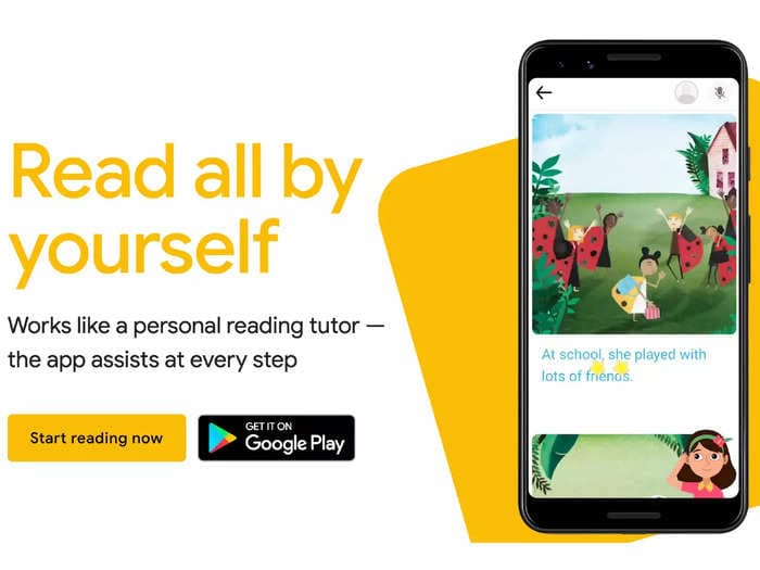 Google's learn-to-read app ‘Read Along’ for kids is now available on the web