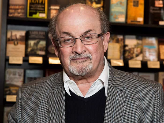 Salman Rushdie was 'pounded' during stabbing attack in New York, witness says