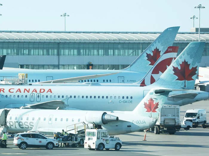 Air Canada rebooked two children and their mother on different planes after canceling their flight