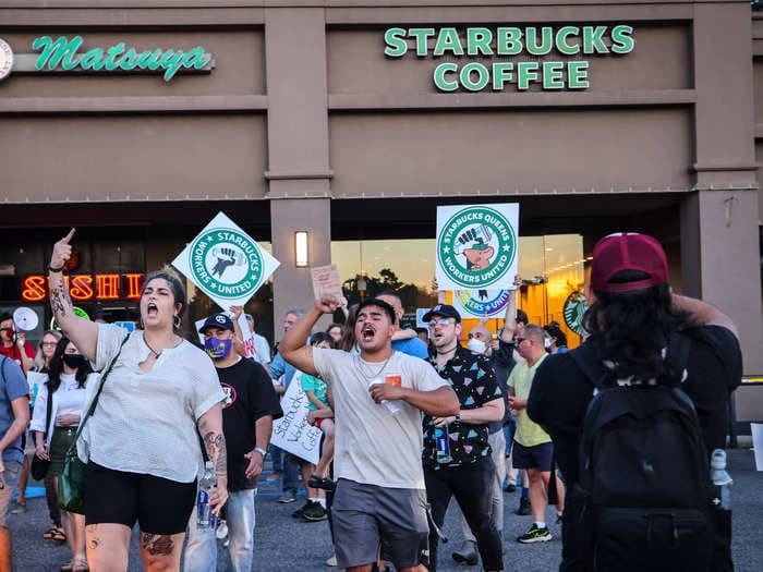 A judge ordered Starbucks to reinstate 7 workers in Tennessee who say they were fired over union activity