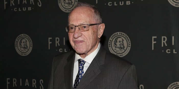 Alan Dershowitz says every reputable attorney he's spoken with has told him their firms 'won't let them go anywhere near' Trump