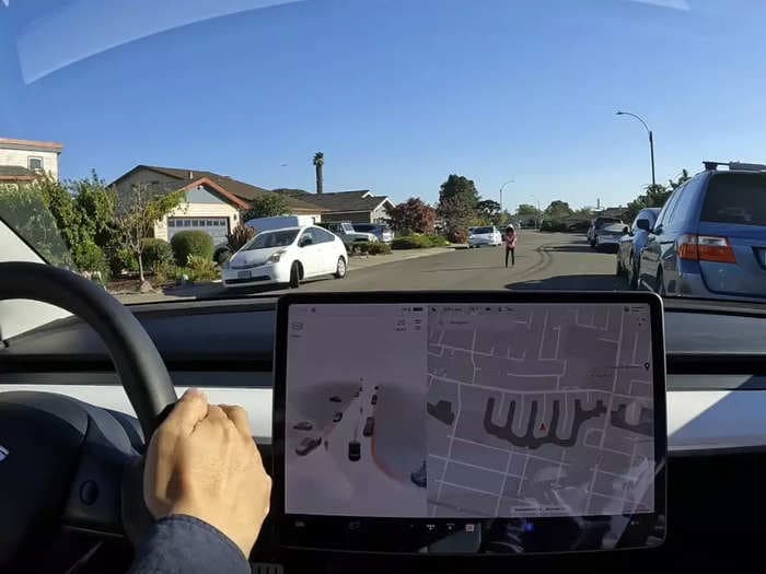 YouTube removes video of Tesla fans using kids to test whether the carmaker's Full Self-Driving software stops for children