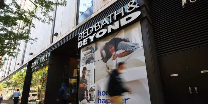 Bed Bath & Beyond shares jump 31% after a report the meme-stock favorite has secured new funding