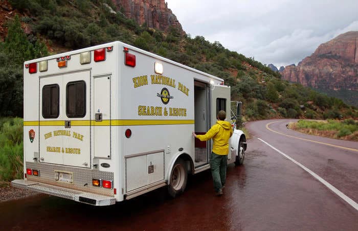 The body of a Zion hiker who was missing for 3 days after being swept away from flood waters has been found, National Park Service says