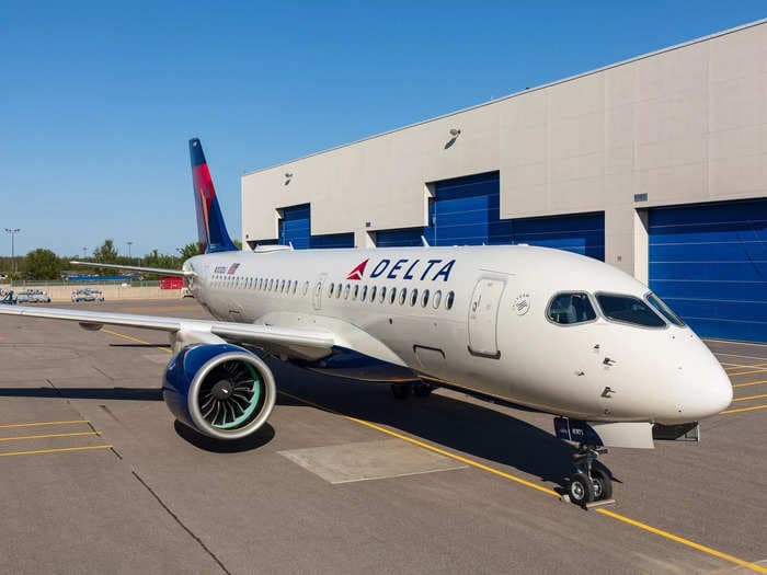 Delta will became the largest customer of the Airbus A220 jet in the US, surpassing JetBlue &mdash; see inside the carrier's swanky single-aisle plane