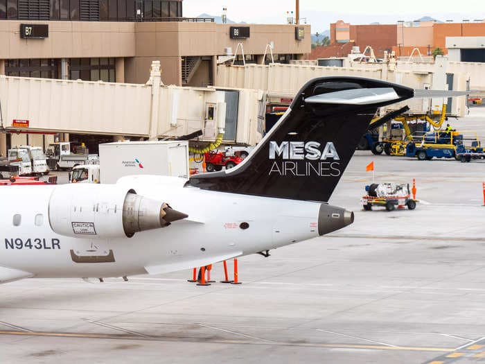 Mesa Airlines just increased entry-level pilot pay by 118% to $100 an hour, beating out American's recent salary hike as the battle for regional pilots heats up