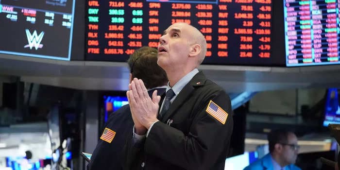 US stocks attempt to rebound as bond yields slip and investors move past hawkish Powell comments