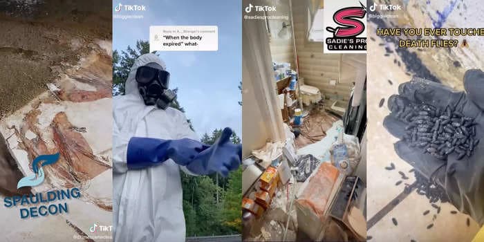 TikToks by crime-scene cleaners are gaining millions of views, but the gruesome content has led to backlash and even legal trouble