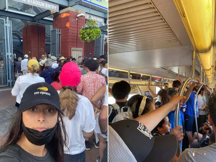 Disappointing photos show what it can actually be like to attend the US Open