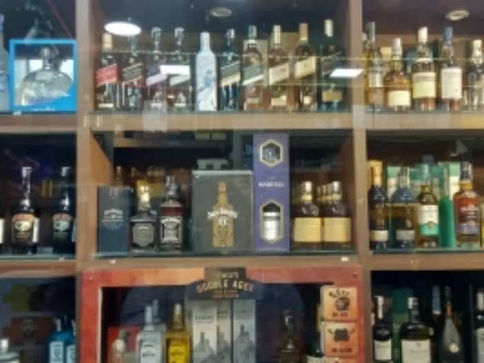 Delhi: Liquor shops open at Metro station premises