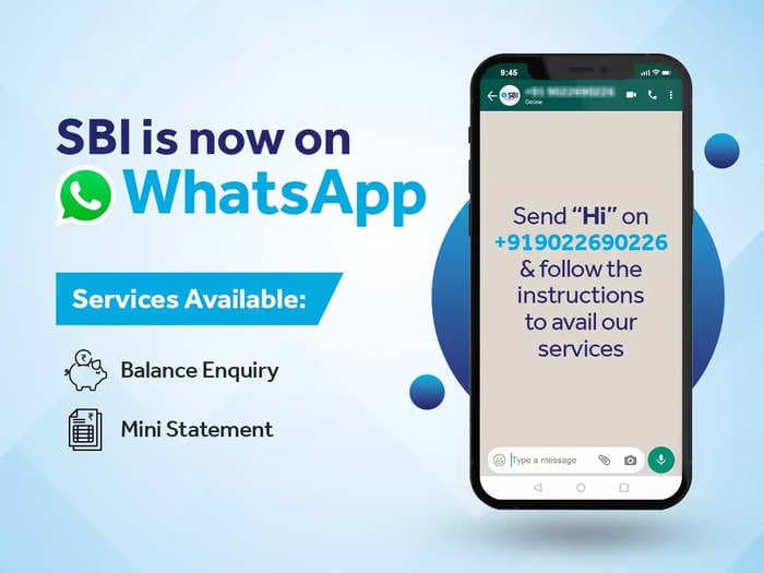 SBI WhatsApp service launched — here’s how to register, check account balance and more