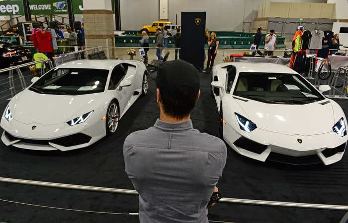 Florida car dealer sold triple the number of Lamborghinis last year than normal as luxury vehicle sales soared post-pandemic