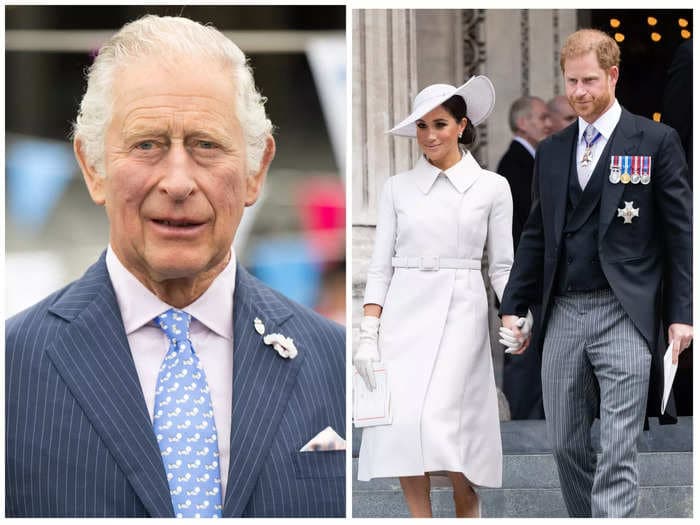 King Charles III mentioned his 'love for Harry and Meghan as they continue to build their lives overseas' in his first speech as king