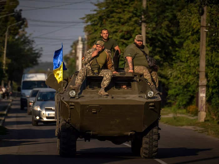 Ukraine's military said it took back more than 700 square miles from Russia in less than 3 days