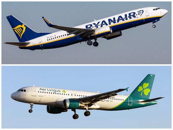 Ryanair poaches Aer Lingus passengers with $100 'rescue fare' after a massive technical failure canceled more than 50 flights to and from Ireland