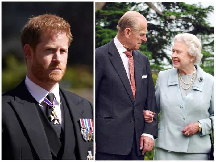 Prince Harry said Queen Elizabeth is reunited with 'Grandpa' Prince Philip in his first statement since her death