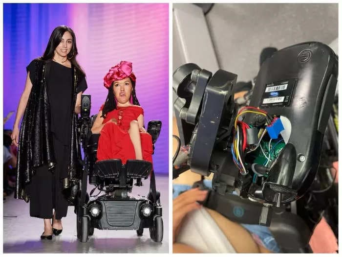 A disabled writer says Alaska Airlines 'destroyed' her wheelchair on her way to model for New York Fashion Week