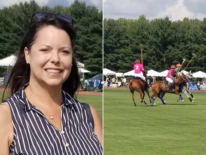 I went to a polo match in one of the wealthiest towns in the US where tickets cost up to $1,000. Here's what it was like.