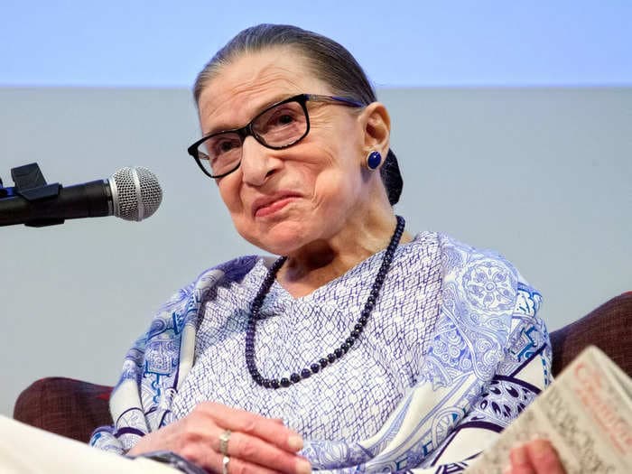 Auction of Justice Ruth Bader Ginsburg's personal collection &mdash; including a gold judge's collar and a gavel &mdash; nets more than half-million dollars for charity