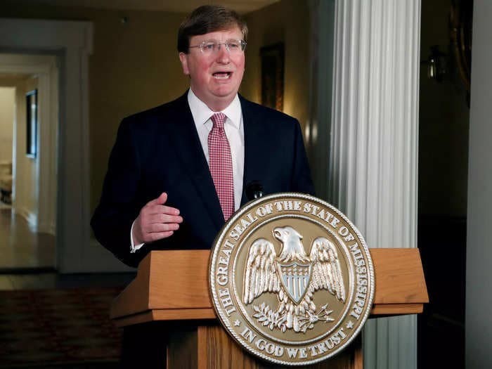 Mississippi Gov. Tate Reeves says it's 'a great day to not be in Jackson,' where residents went without clean running water for weeks