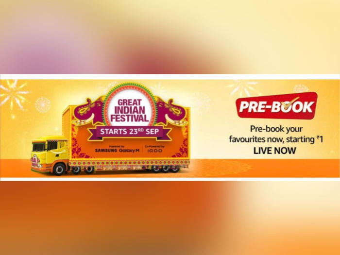 Amazon Great Indian Festival: Here’s how to pre-book products before the sale