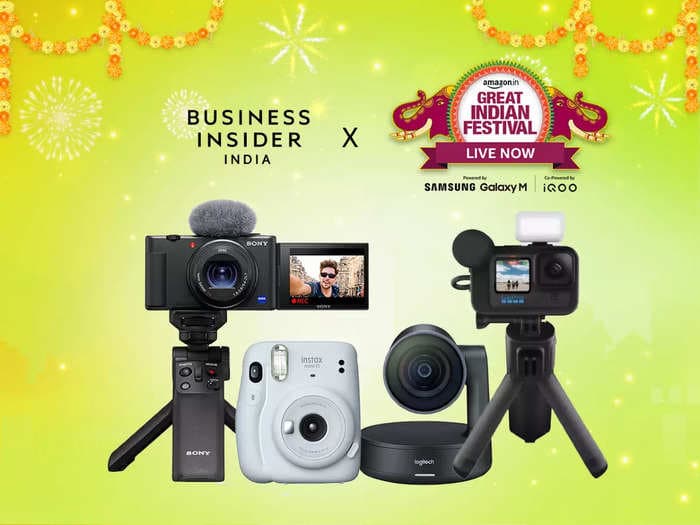 Amazon Great Indian Festival Sale 2022: Get up to 70% off on DSLR, action cameras, gimbals, and more