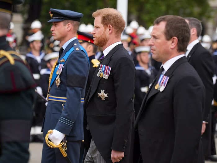 King Charles' former butler said Prince Harry and Prince William's joint appearance in the Queen's funeral procession wasn't a PR stunt