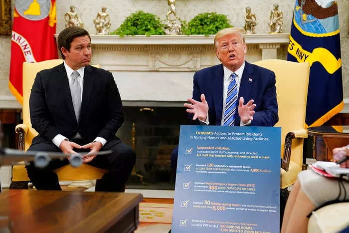 Trump has called several GOP donors who contributed money to Ron DeSantis asking them to stop boosting the Florida governor: report