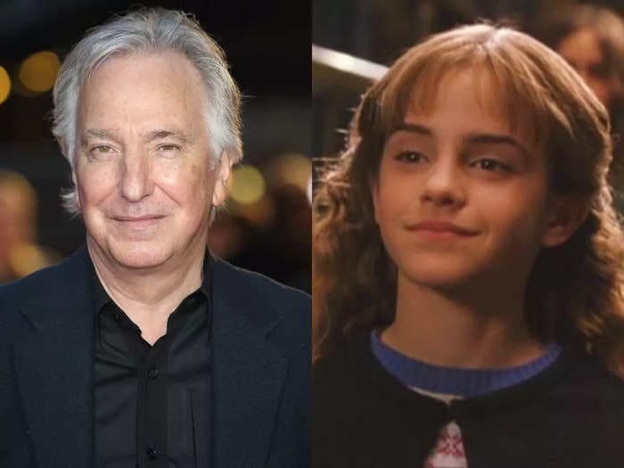 'Harry Potter' star Alan Rickman thought Emma Watson's diction was 'this side of Albania at times' in early films, according to personal diary