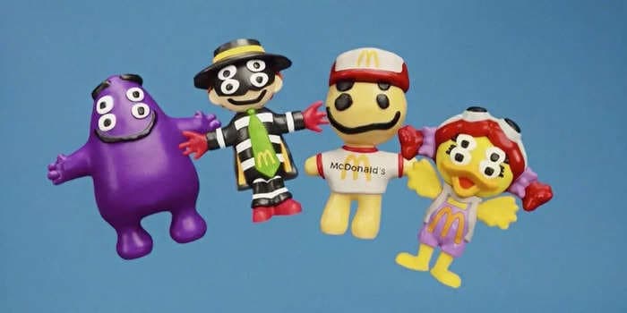 McDonald's is launching Happy Meals for adults, featuring an unnerving set of toys with 2 pairs of eyes