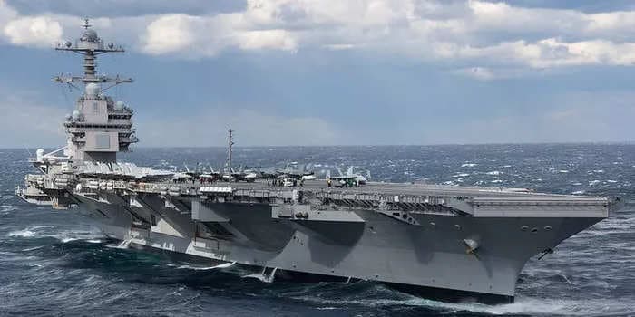 A first-in-class US Navy supercarrier is about to set sail on its maiden deployment for the first time in over 40 years