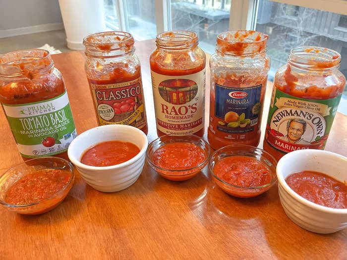 I'm a chef comparing 5 popular store-bought red sauces, and I found the best is worth paying a little extra for