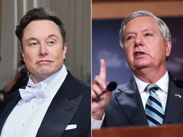 Lindsey Graham says Elon Musk 'needs to understand the facts' amid Twitter spat with the billionaire over the Ukraine war
