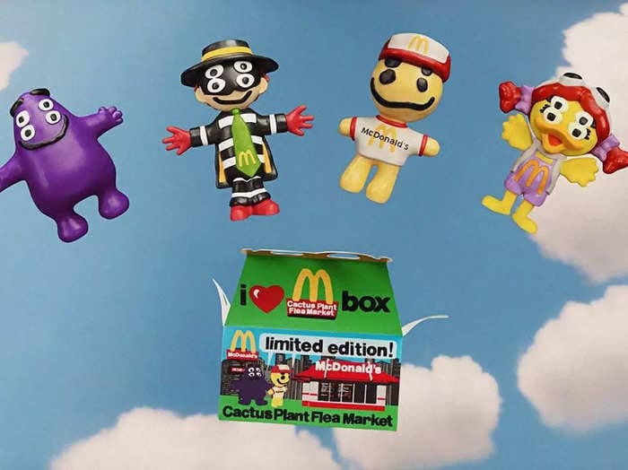 McDonald's adult happy meal is so successful that some restaurants ran out of 'toys' and boxes on the first day