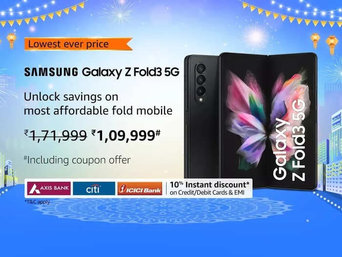 This could be the best time to buy Galaxy Z Fold3 5G in India at ₹1,09,999