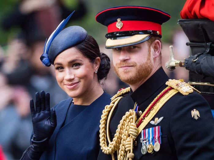 Meghan Markle did Prince Harry 'the greatest kindness' by taking him out of the royal family because he was 'desperately unhappy,' a new book claims