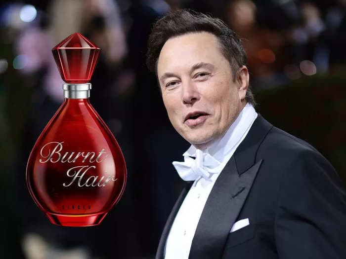 Elon Musk is selling a perfume called 'Burnt Hair' for $100 a bottle. His company describes it as 'the essence of repugnant desire.'