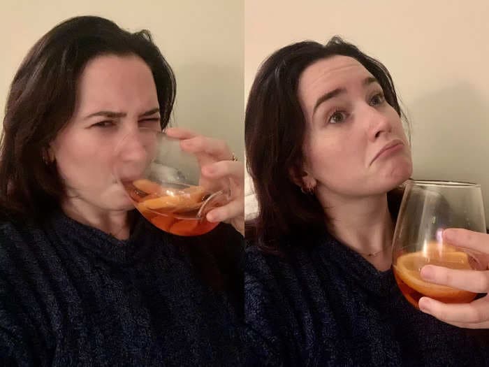 I tried the TikTok-famous negroni sbagliato drink 'House of the Dragon' star Emma D'Arcy loves. The ingredients cost me $75 but it was worth it.