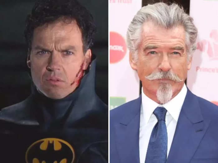 Pierce Brosnan says he lost 'Batman' role to Michael Keaton after 'stupid' comment about the character's costume