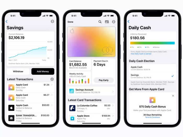 After a credit card, Apple launches savings account service in partnership with Goldman Sachs — here’s what it means