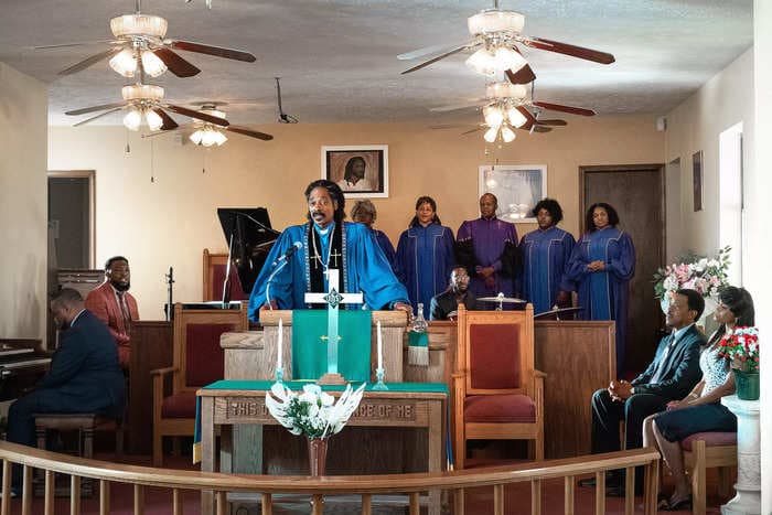 Get your first glimpse of Snoop Dogg as a pastor in season 2 of the drug-dealing drama 'BMF'