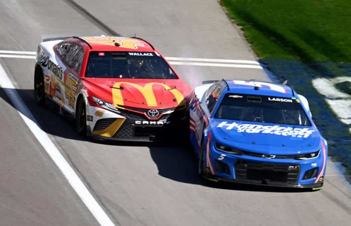 NASCAR driver Joey Logano rips Bubba Wallace over seemingly intentional wreck that could lead to a suspension